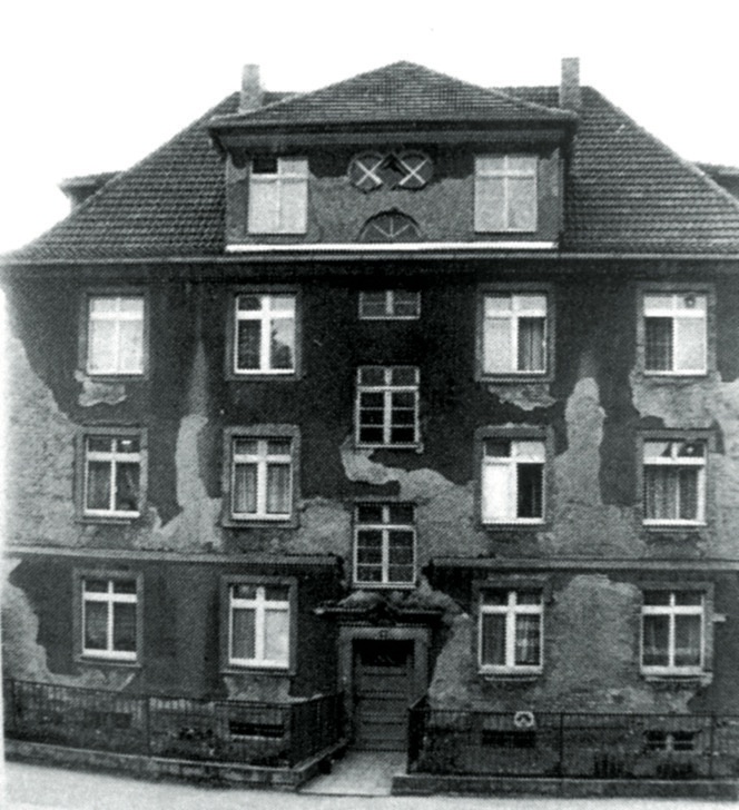 Fassade vor der Sanierung